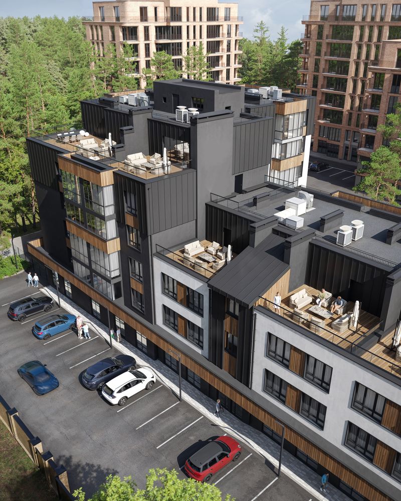 3-к квартира з балконом. Кухня 20 м. + 3 спальні. Центральний парк!
