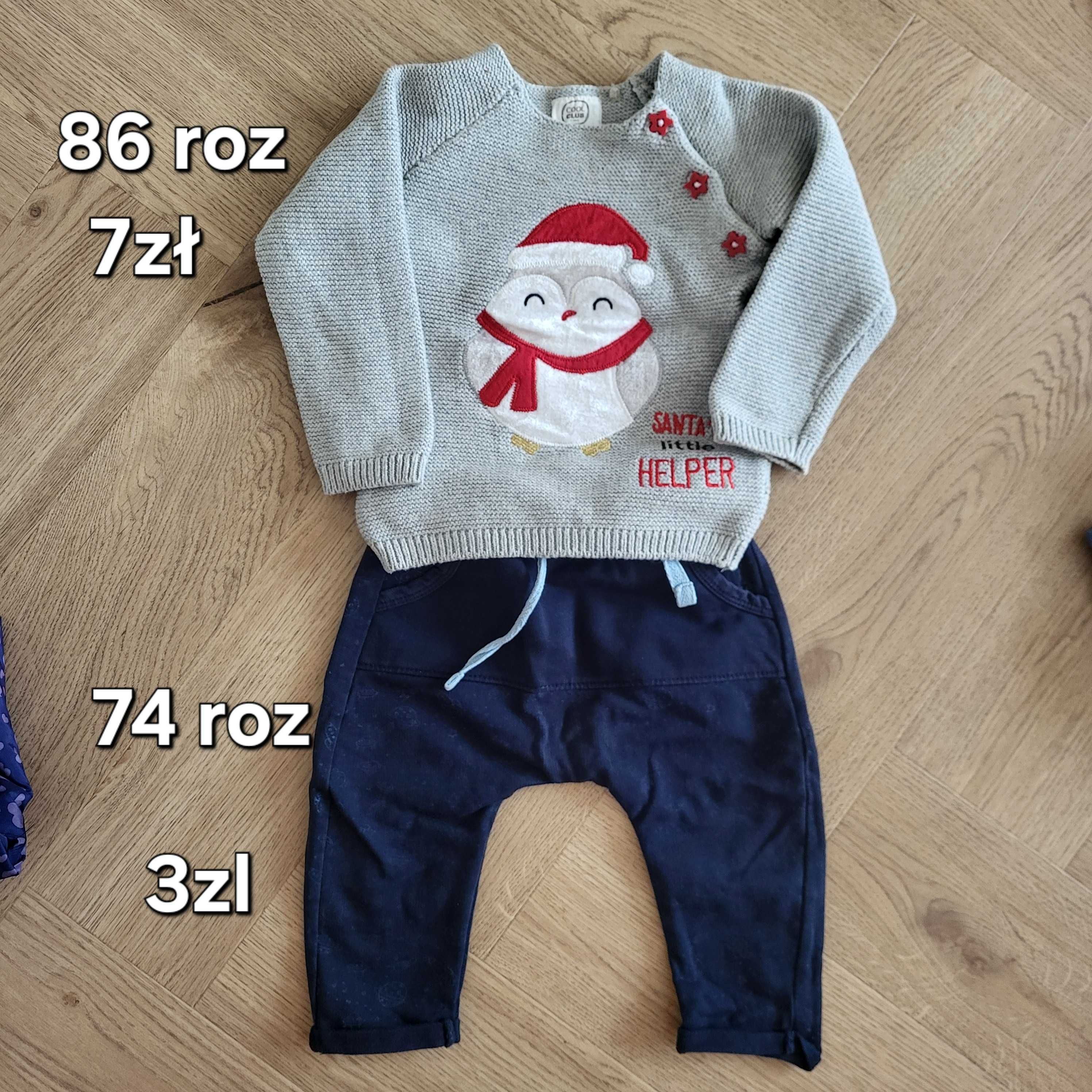 Ubranka dla dzieci 80-86 cm