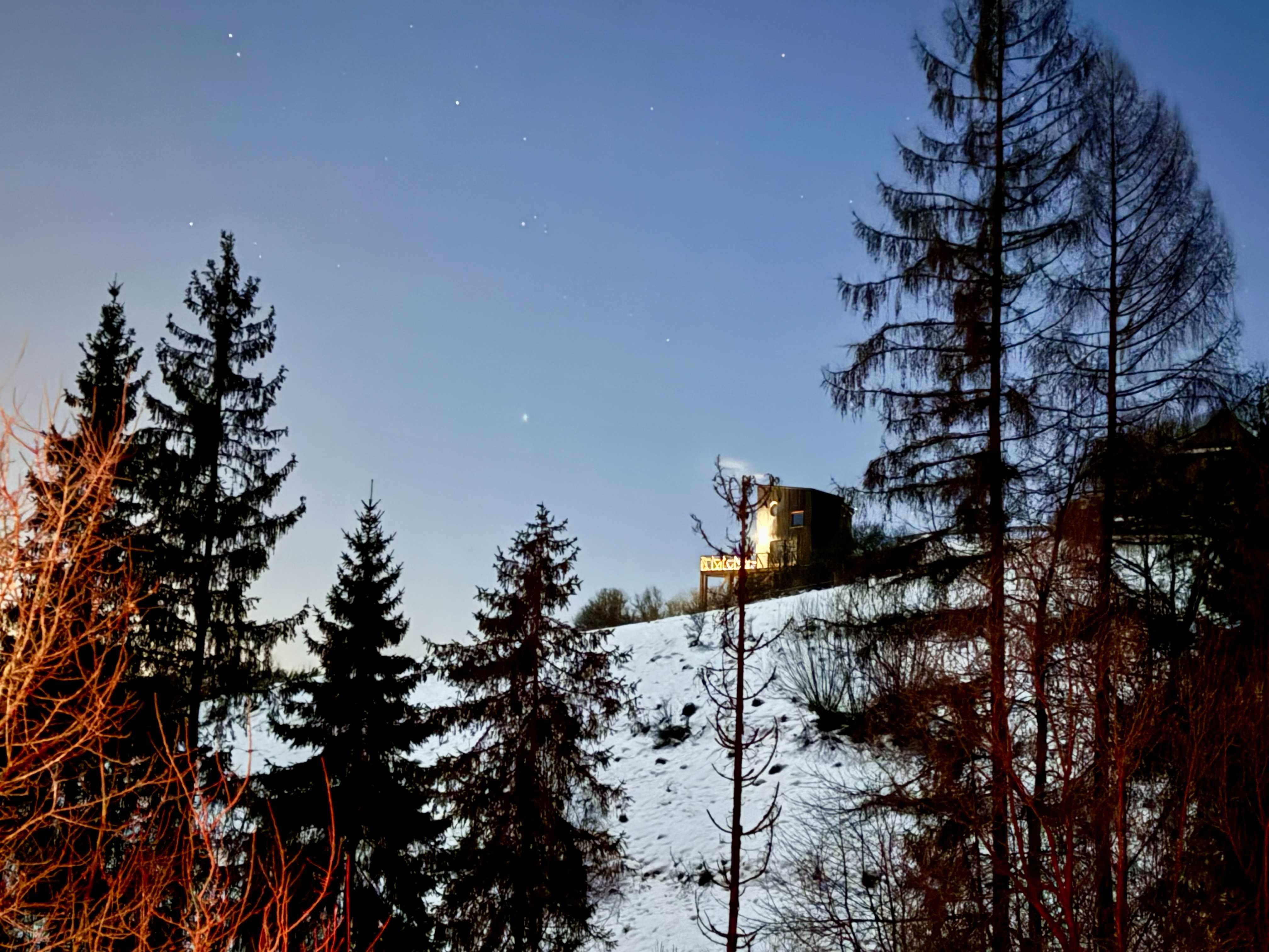 Obserwatorium - domek z widokiem na tatry