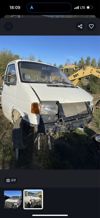 VOLKSWAGEN T4 VW t4 na cześci 2.5 benzyna