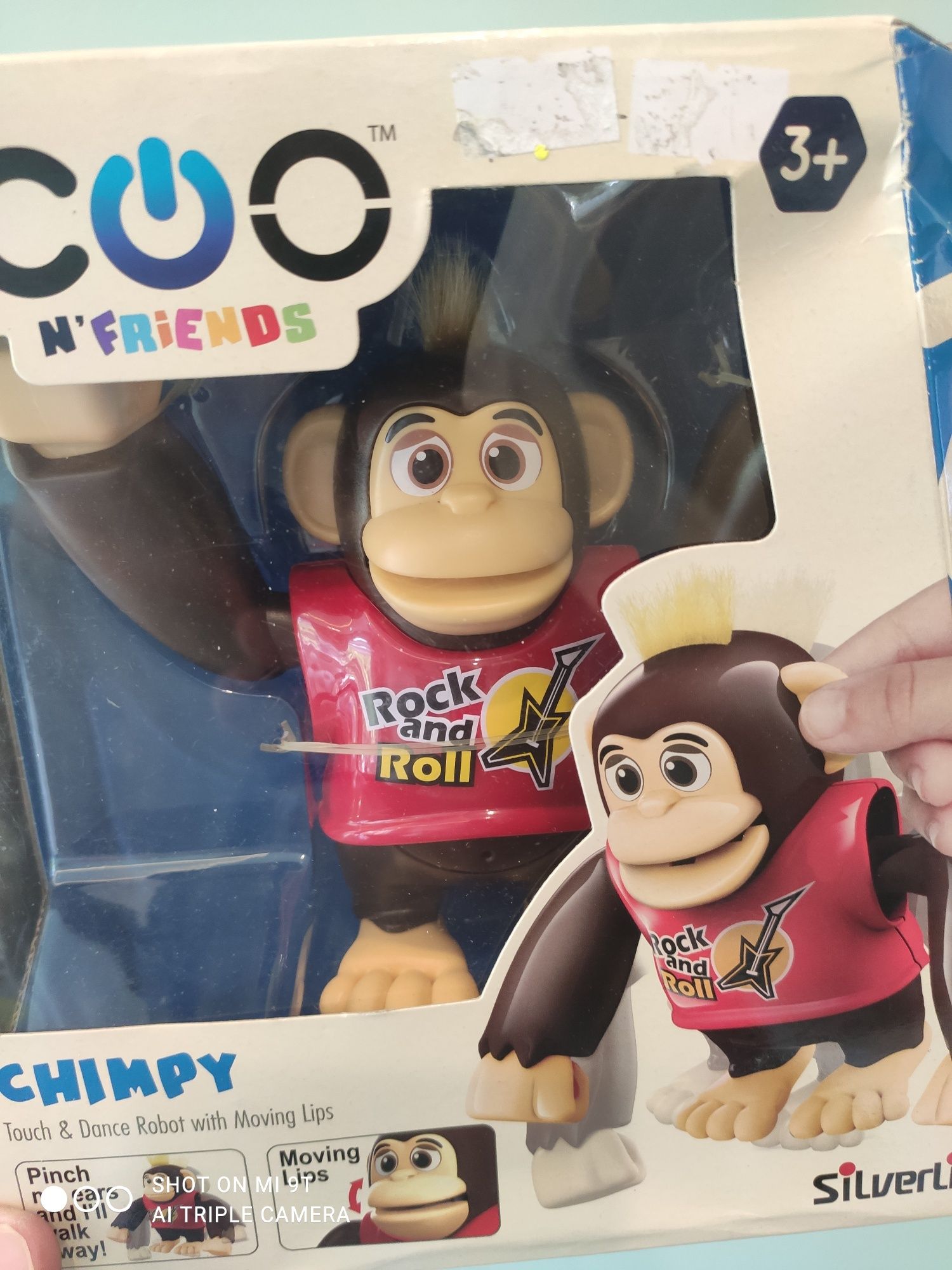Interaktywny Robot Małpka Ycoo N Friends Chimpy Tańczący i mówiący