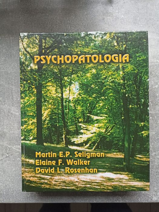 Książka psychopatologia Martin E.P. Seligman unikat