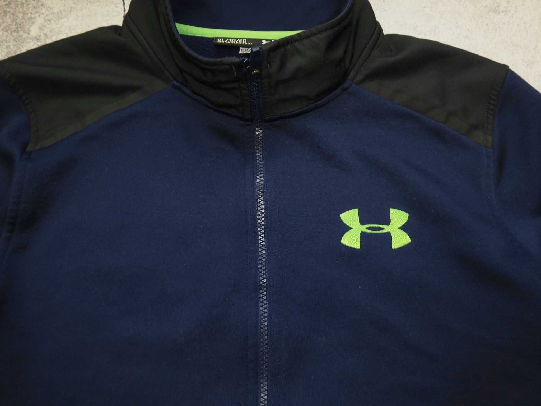 Under Armour bluza na zamek ocieplana polarem XL