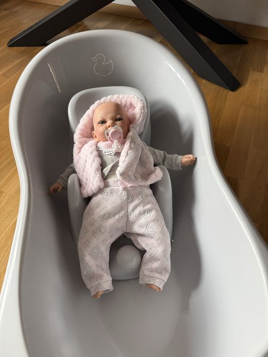 Wanienka Tega Baby dla dziecka - wanna duza + fotelik lezaczek 2w1