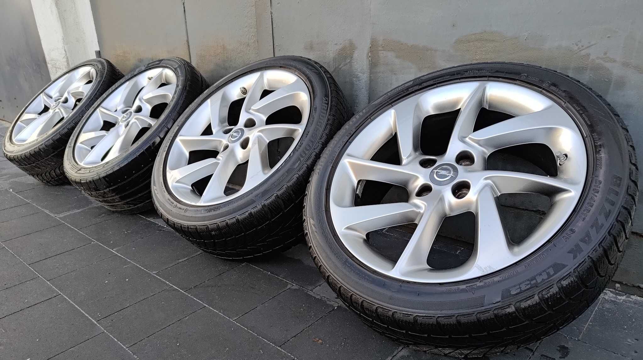 Oryginalne alufelgi Opel 17 cali 4x100 Corsa Adam Karl Astra, OPC LINE