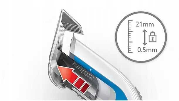 PHILIPS Maszynka do STRZYŻENIA włosów męska - REGULOWANA