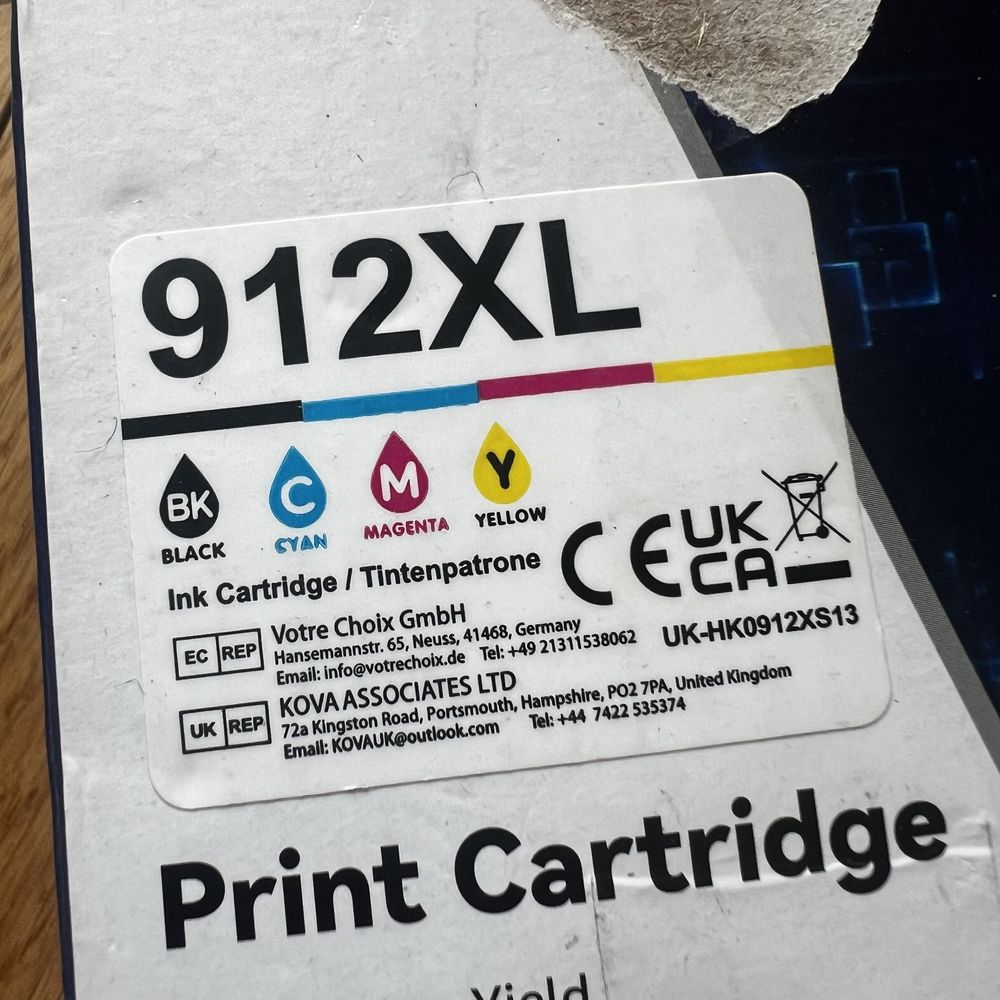 Hp 912XL картридж