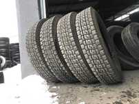 Opony Używane Napędowe 9r22.5 Bridgestone MIX716 Napęd Możliwa Wysyłka
