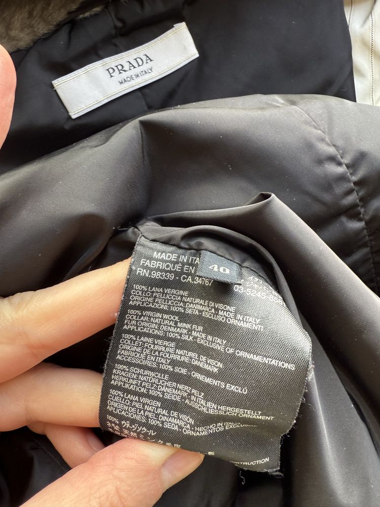 Prada пальто оригінал