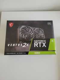 RTX 3060 MSI 12GB Placa Gráfica GPU GeForce