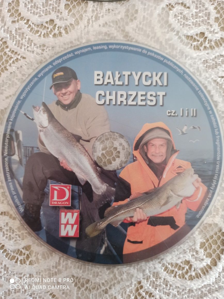 Płyty DVD - wędkarstwo.