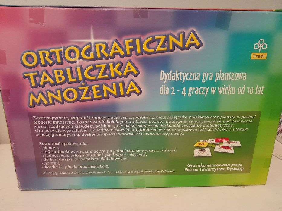 Gra ortograficzna i tabliczka mnożenia