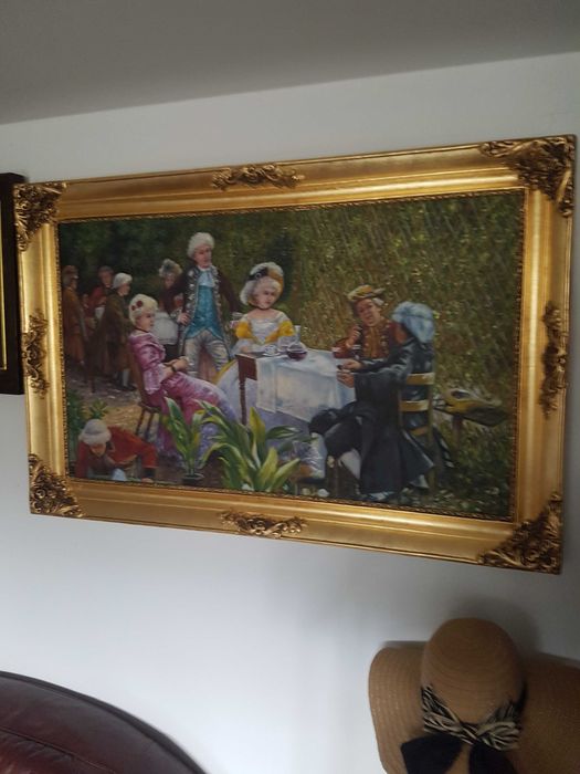 odstąpię obraz Gierymskiego ,, w altanie ,,