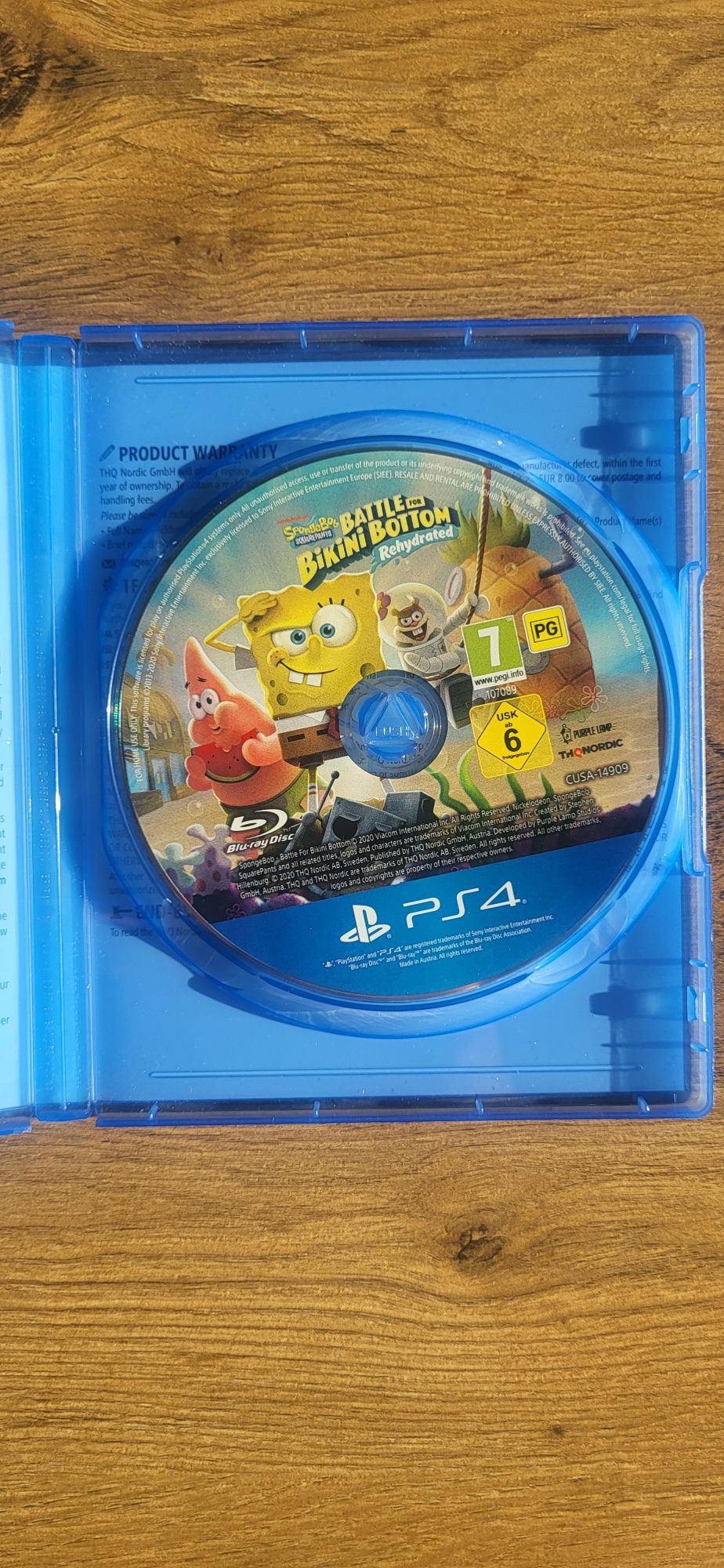 SpongeBob Squareplants PS4
