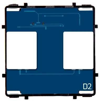Сенсорний вимикач Zigbee (дві кнопки)