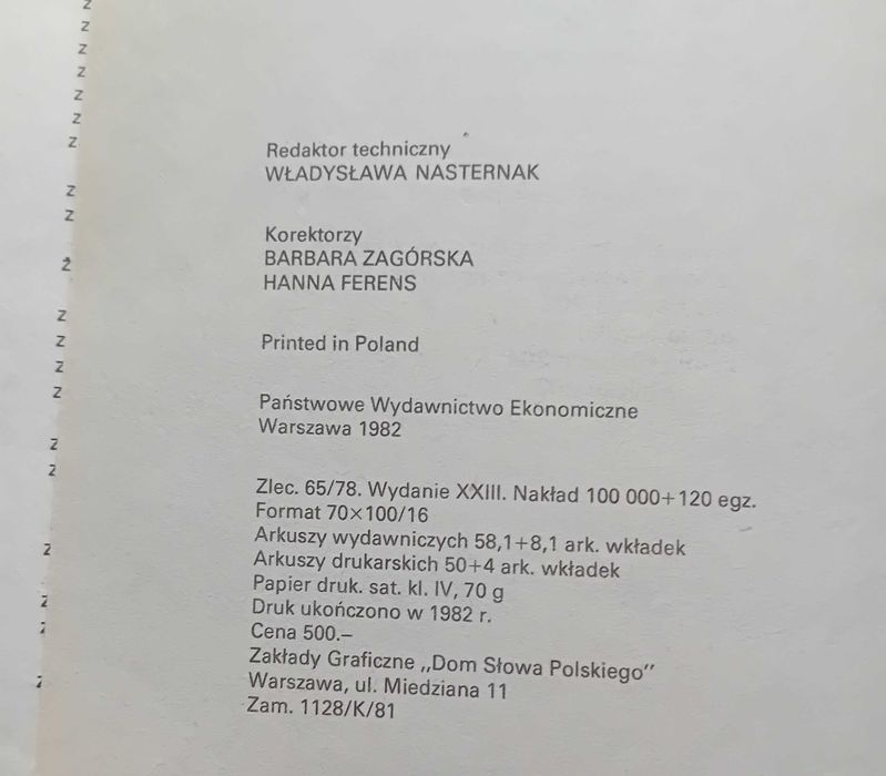 Kuchnia polska. Praca zbiorowa. PWE, 1982 r.