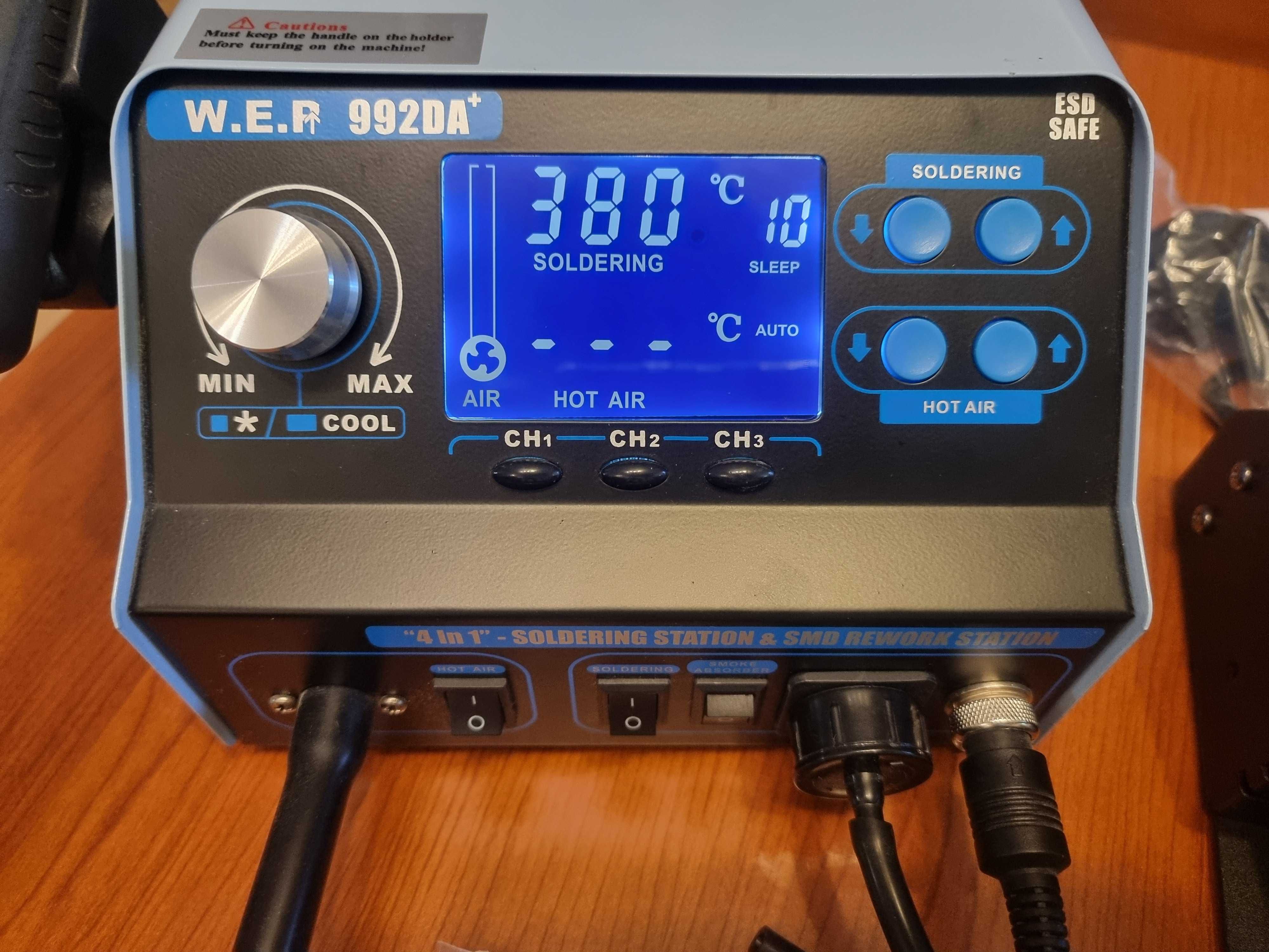 Stacja Lutownicza WEP 992DA+ Rezerwacja