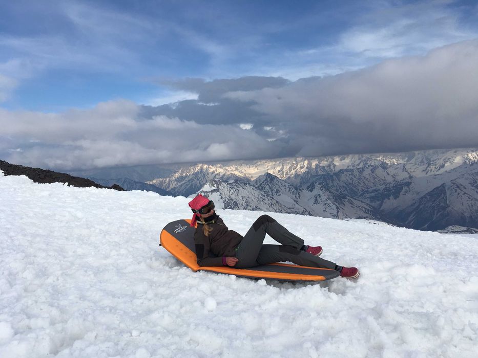 Самонадувний килимок + гермомішок 5л - Самонадувающийся коврик каремат