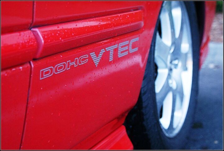 Autocolante Honda Dohc Vtec (par) / track day / pista / colar