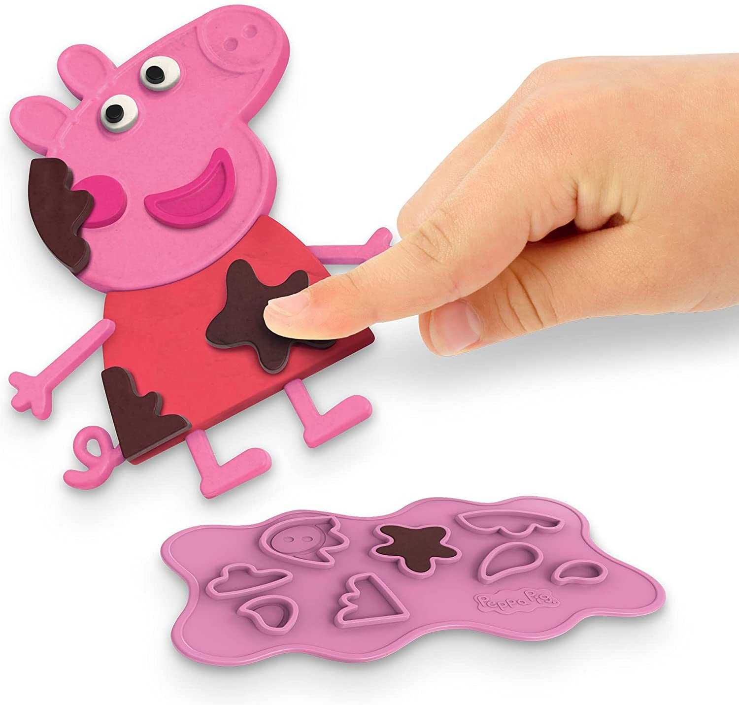 Ciastolina Playdoh Świnka Peppa Pig Zestaw do sylizacji Błotnista Pepa