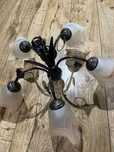 Lampa wisząca żyrandol 5 kloszy