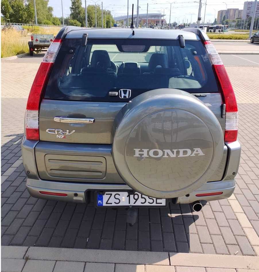 Honda CR-V  2005r. 2.0 4x4 Executive. hak, szyber, klima, skóra, bezwy