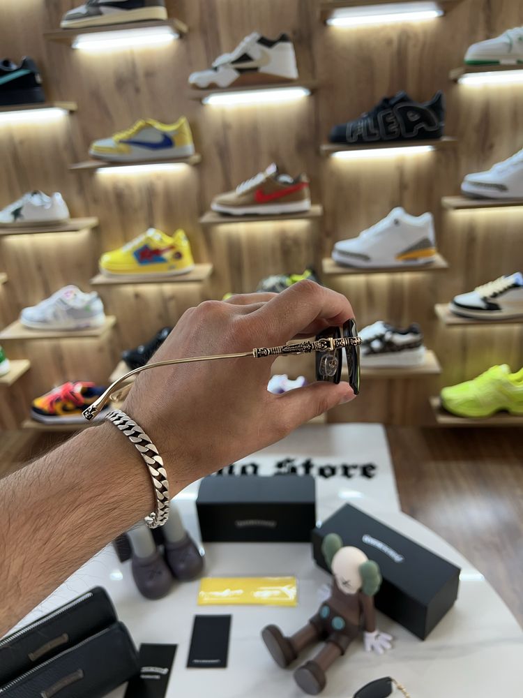 Окуляри Сонцезахисні CHROME HEARTS Pills 3 gold