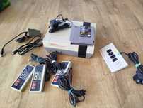 Nintendo NES,pady,gra,multitap duży zestaw