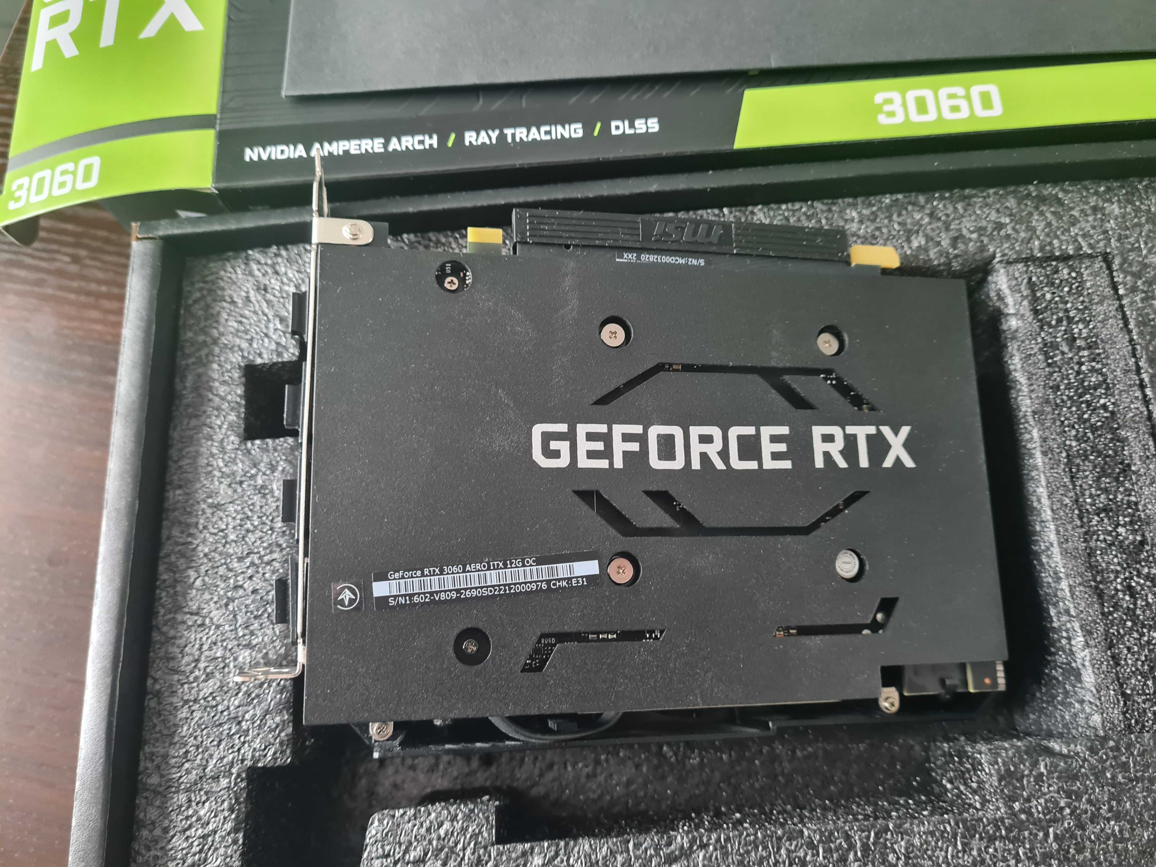 Відеокарта MSI GeForce RTX 3060 AERO ITX OC