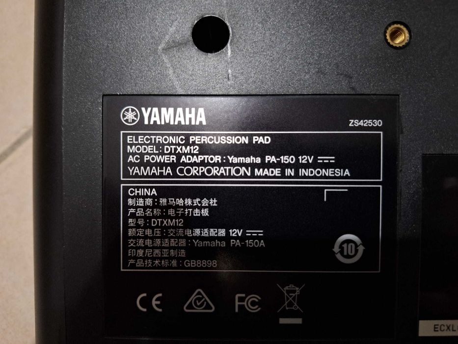 Pad sampling e percursão Yamaha DTX-Multi 12