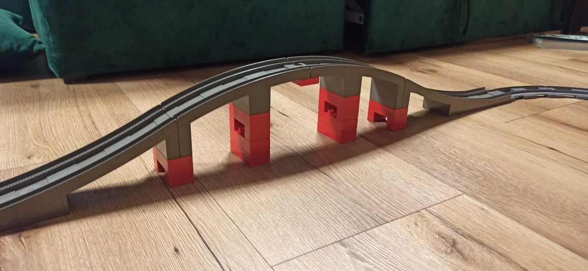 Lego duplo pociąg - zestaw, most