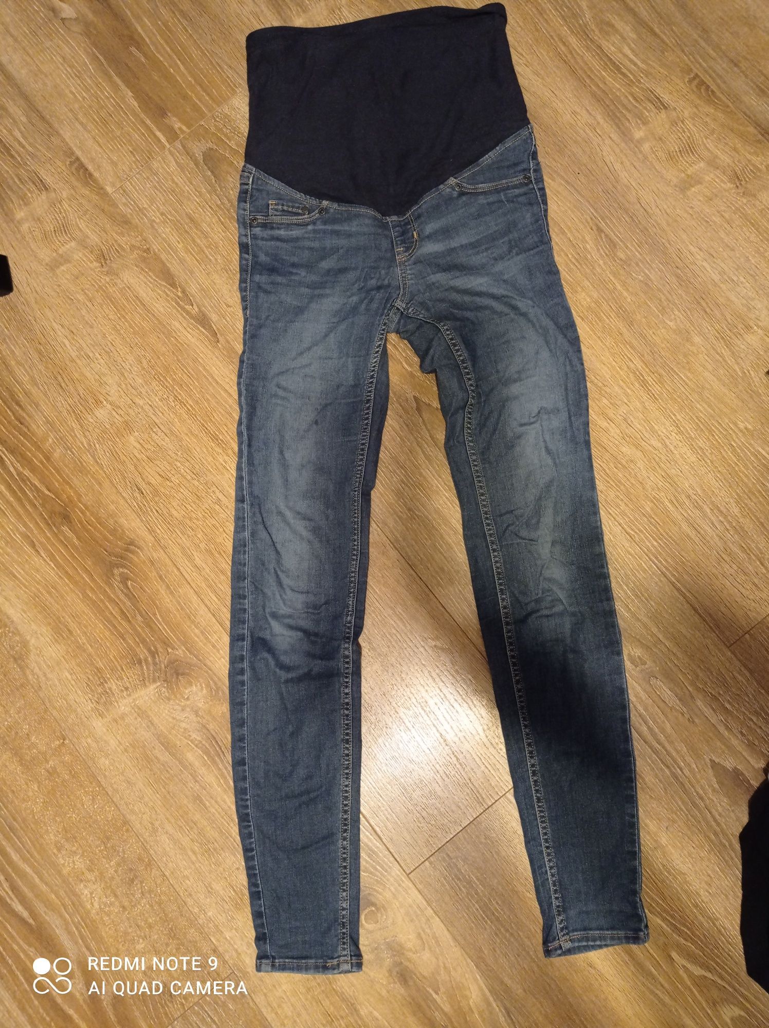 Spodnie jeansy ciążowe S h&m