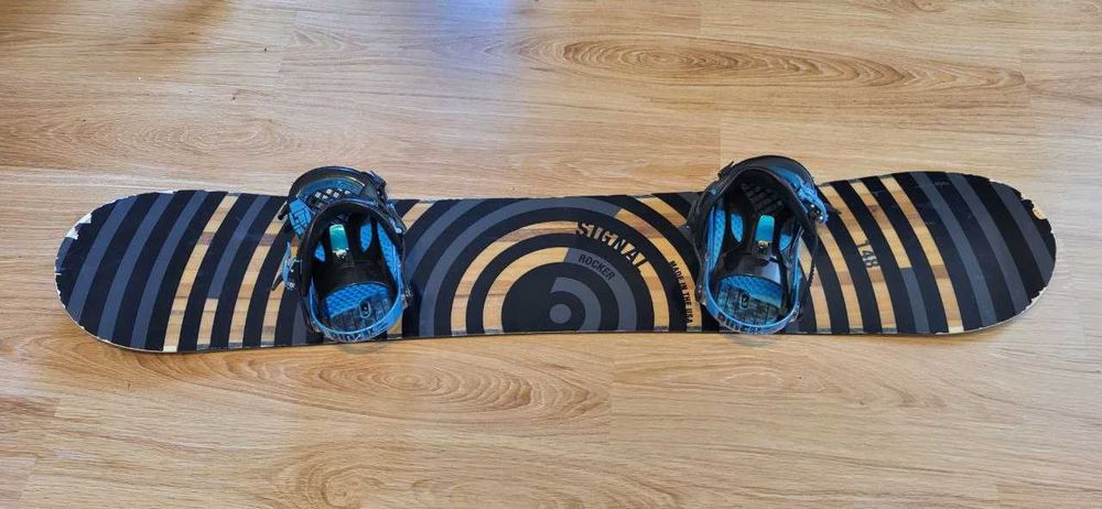 Deska snowboardowa Signal Park Rocker 148 + wiązania Ride EX