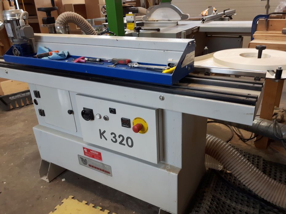 Orladora automatica com fresa de saida