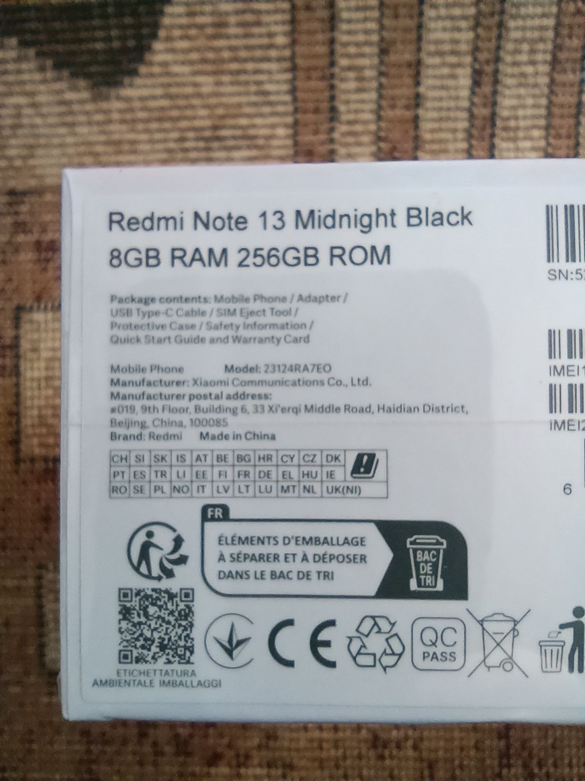 Xiaomi Redmi Note 13 8/256 с NFC # Топовая версия