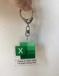 Porta-chaves Excel