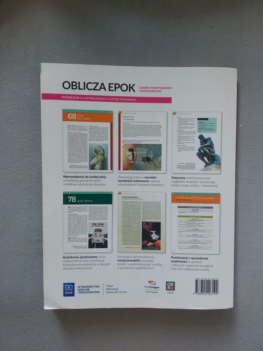 Oblicza epok 4 WSIP