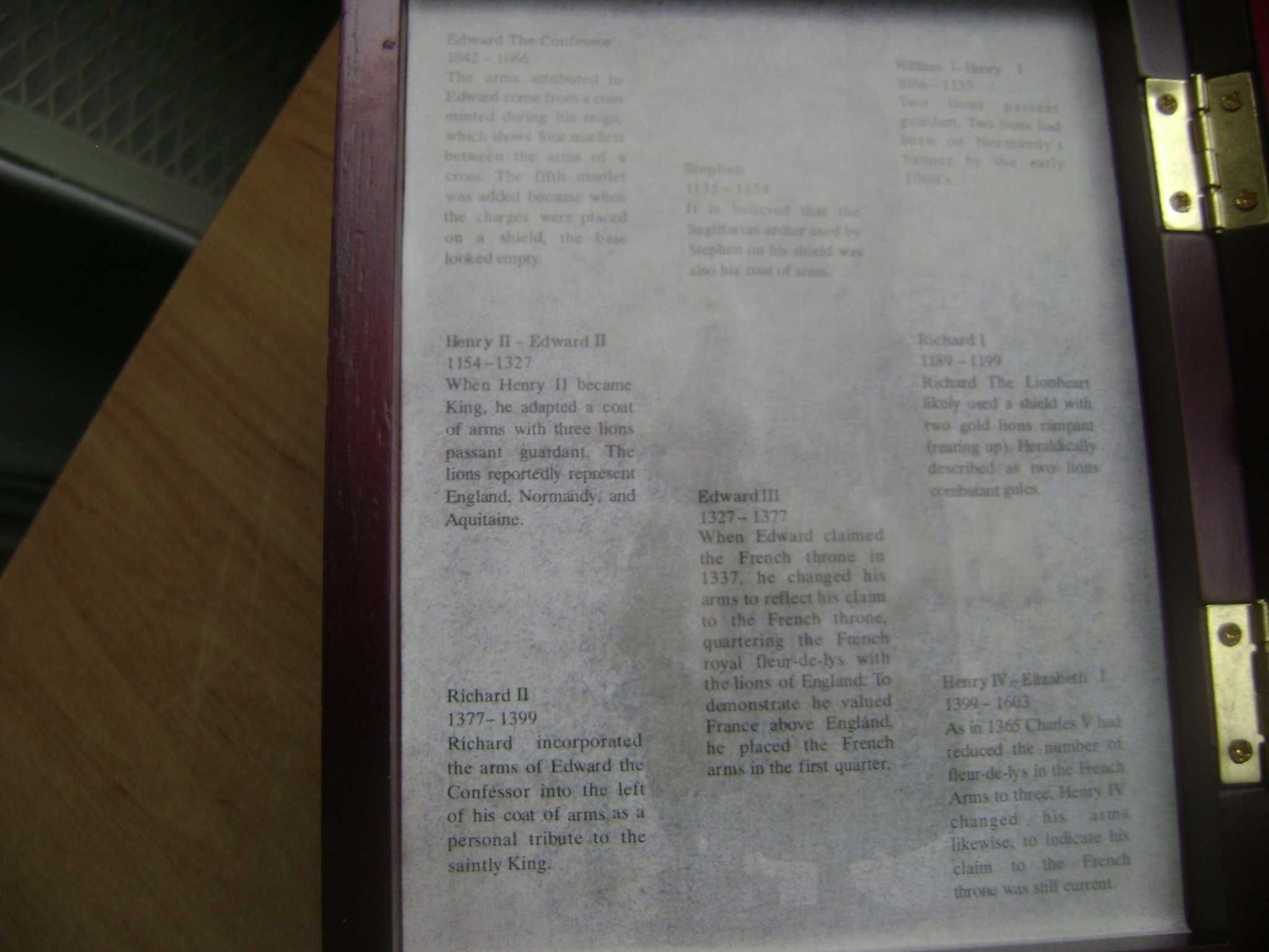 Starocie z PRL - Militaria = Tarcze herbowe Królów Wlk. Brytanii