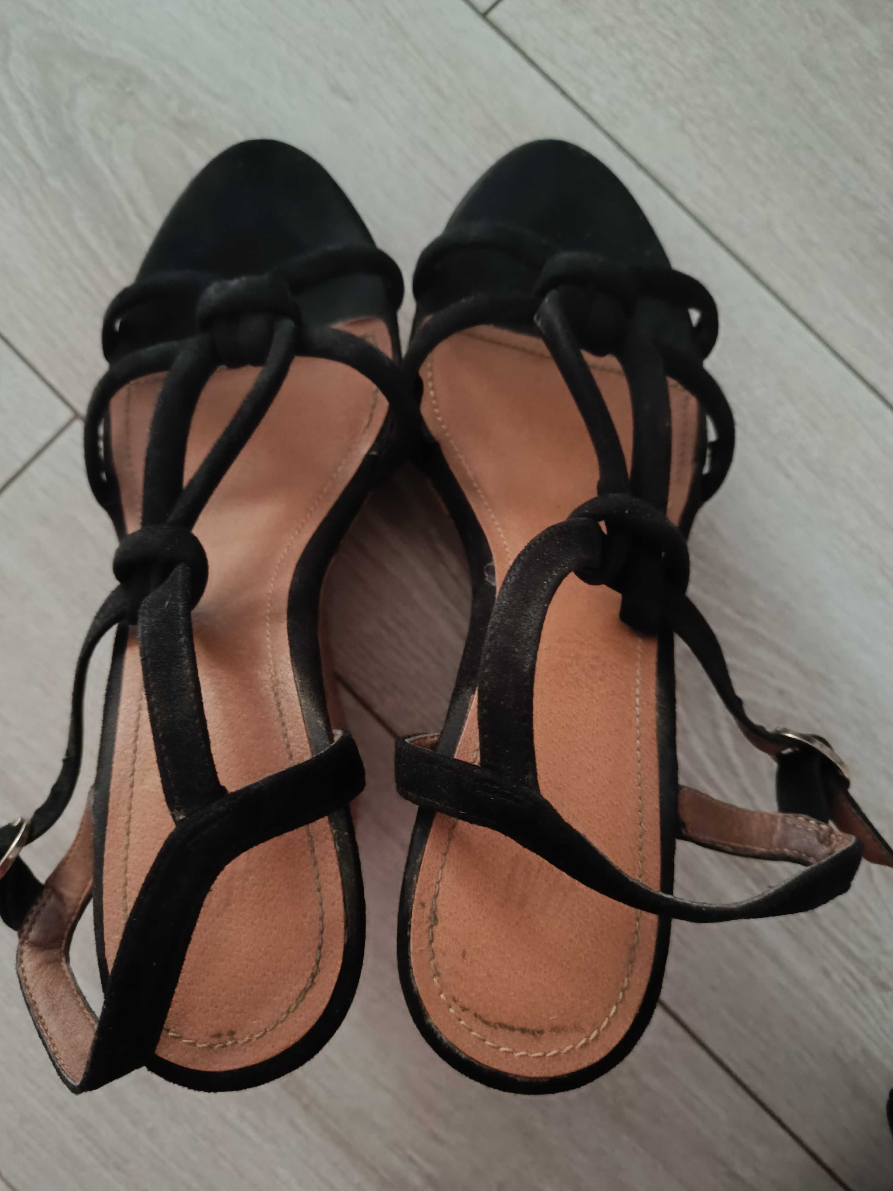 Sandały h&m czarne