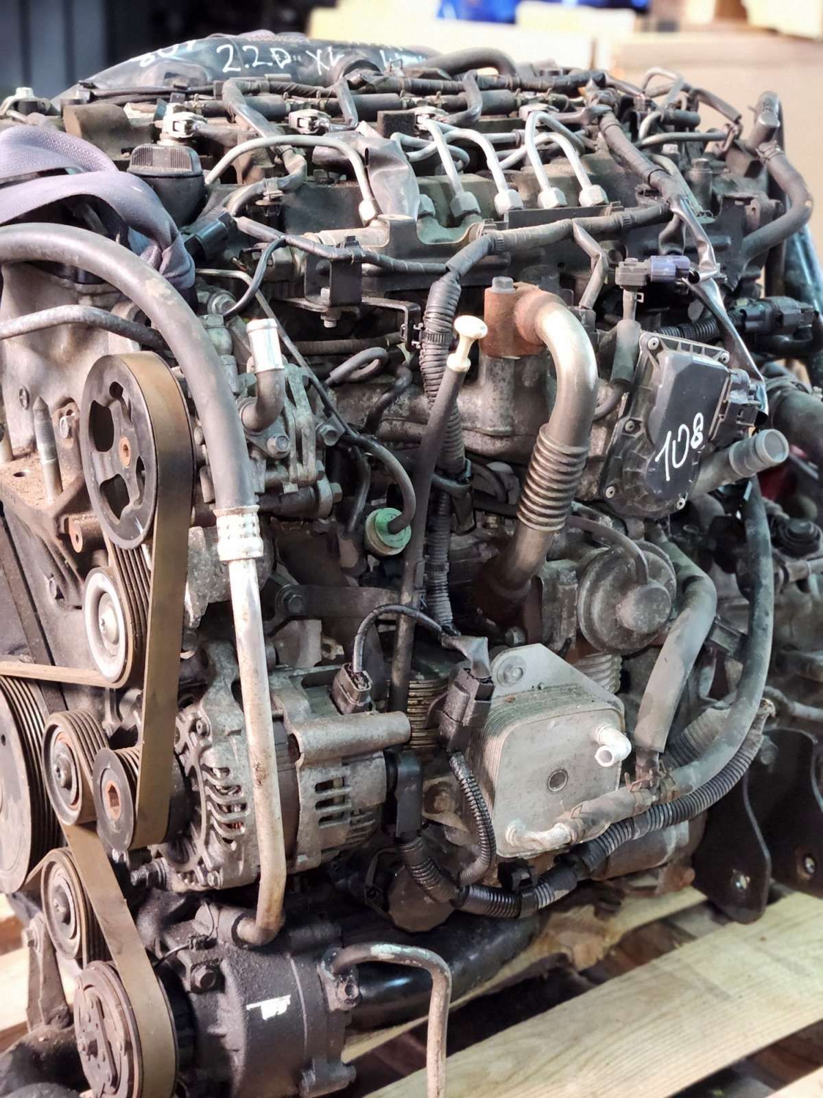 Двигун мотор Аутлендер двигатель Mitsubishi Outlander 2.2 4N14