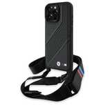 Etui Bmw M Edition Carbon Stripe & Strap Na Iphone 16 Pro Max - Czarne