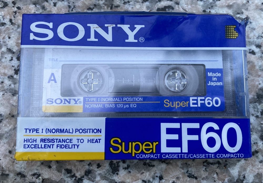 Аудио кассета Sony EF 60