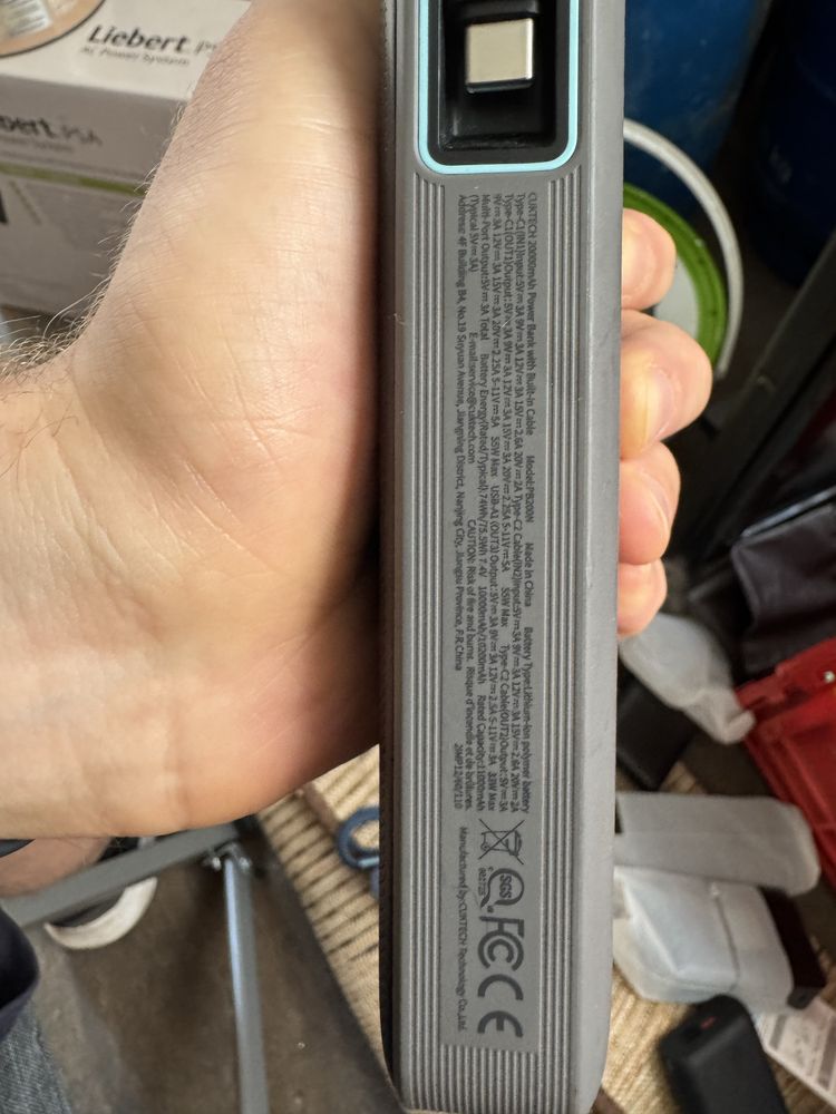 CUKTECH Power Bank 20000mAh 45W Z USB-C