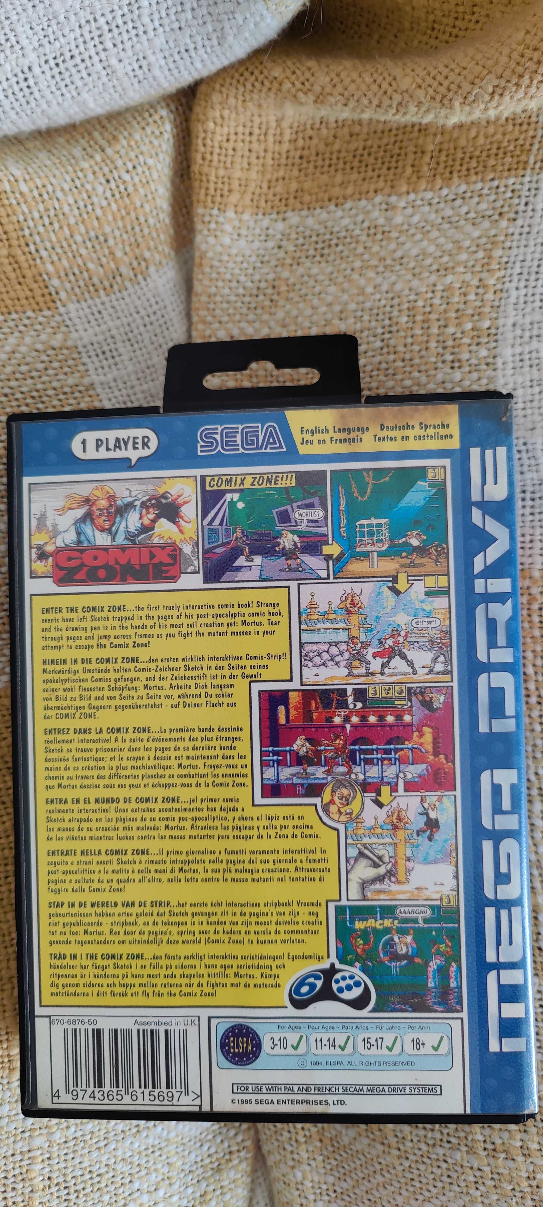 Comix Zone Megadrive