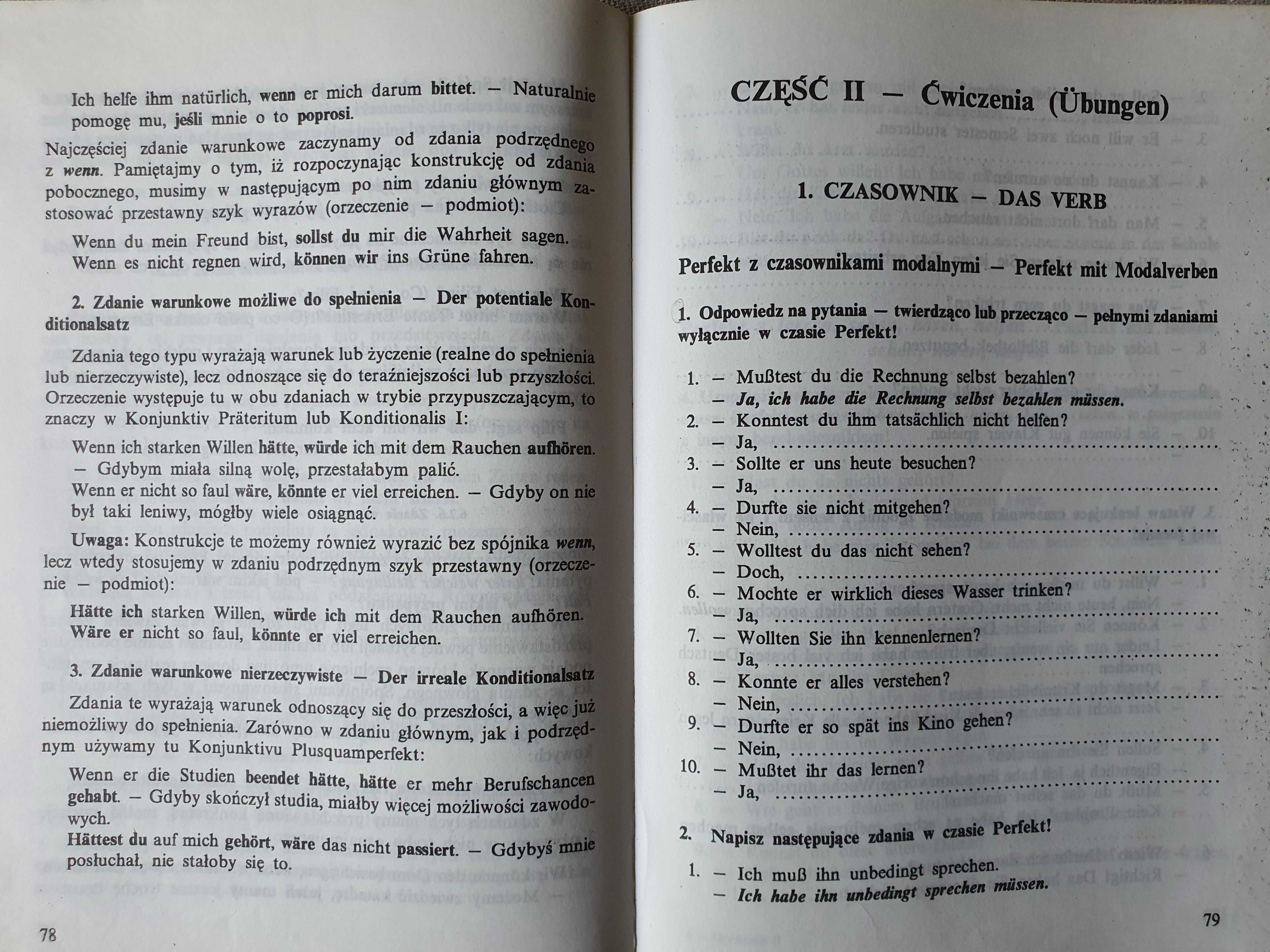 Grammatik Kein Problem cz. II - Reymont Tomiczek