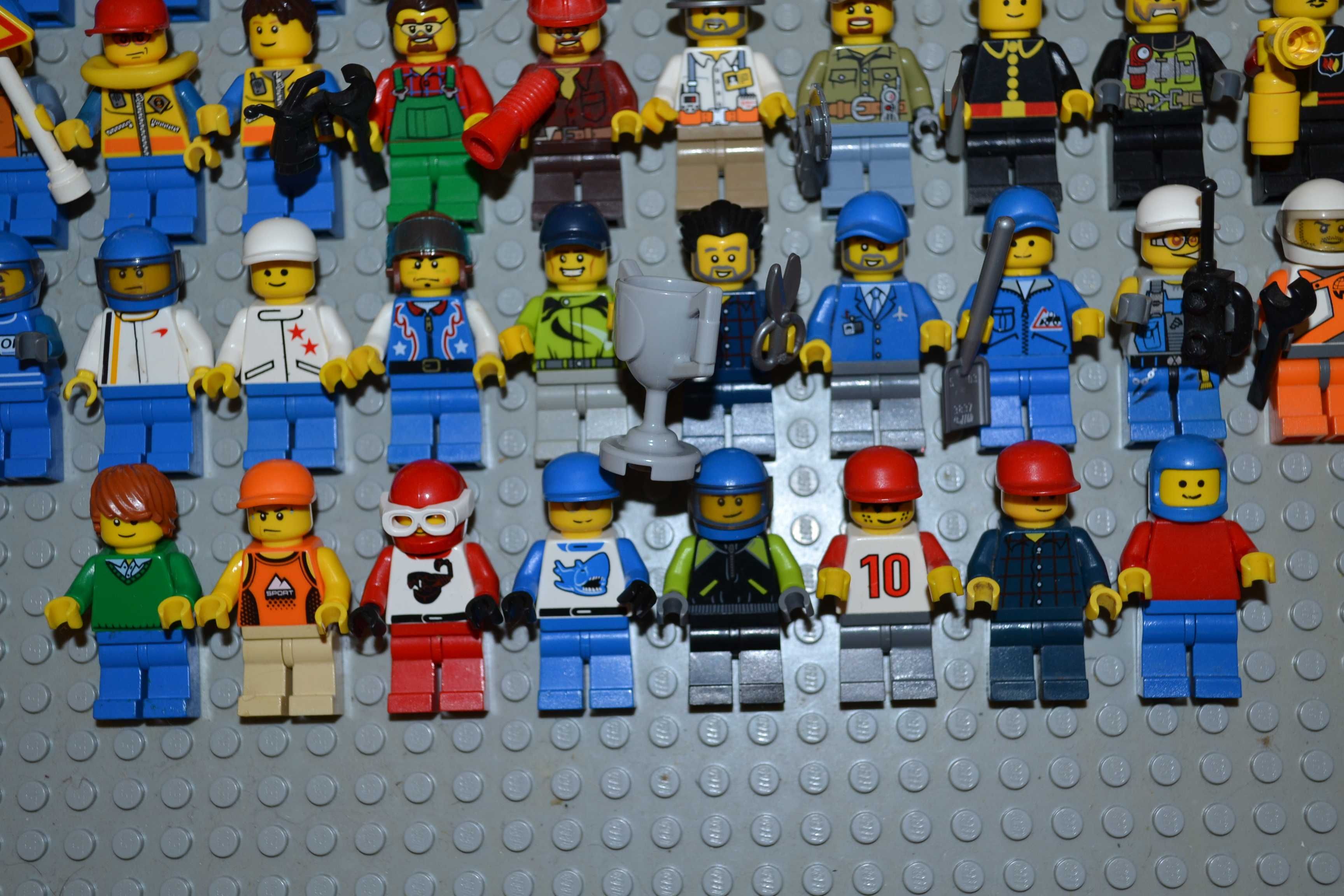 Оригинал Lego Сити System Конструктор Человечки Минифигурки