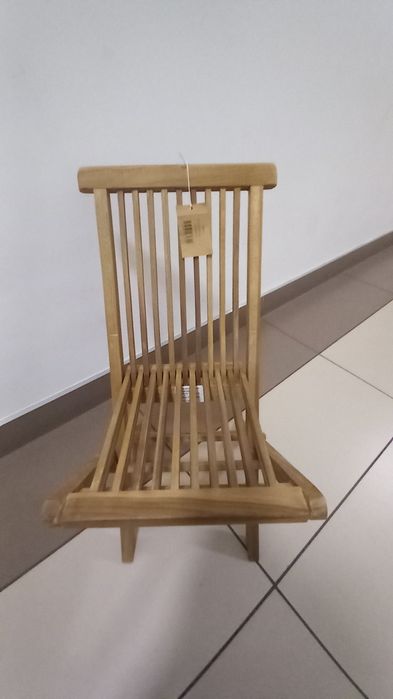 Krzeslo składane dzieciece nowe