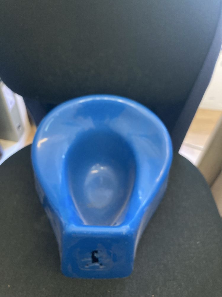 Penico azul como novo