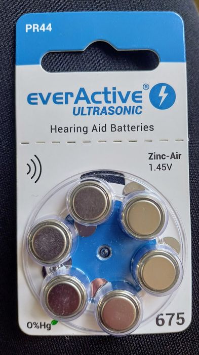 Baterie everactive ultrasonic 675 60 sztuk
