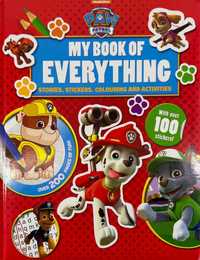 PAW Patrol Book of Everything Stories, Stickers, Colouring Psi Patrol